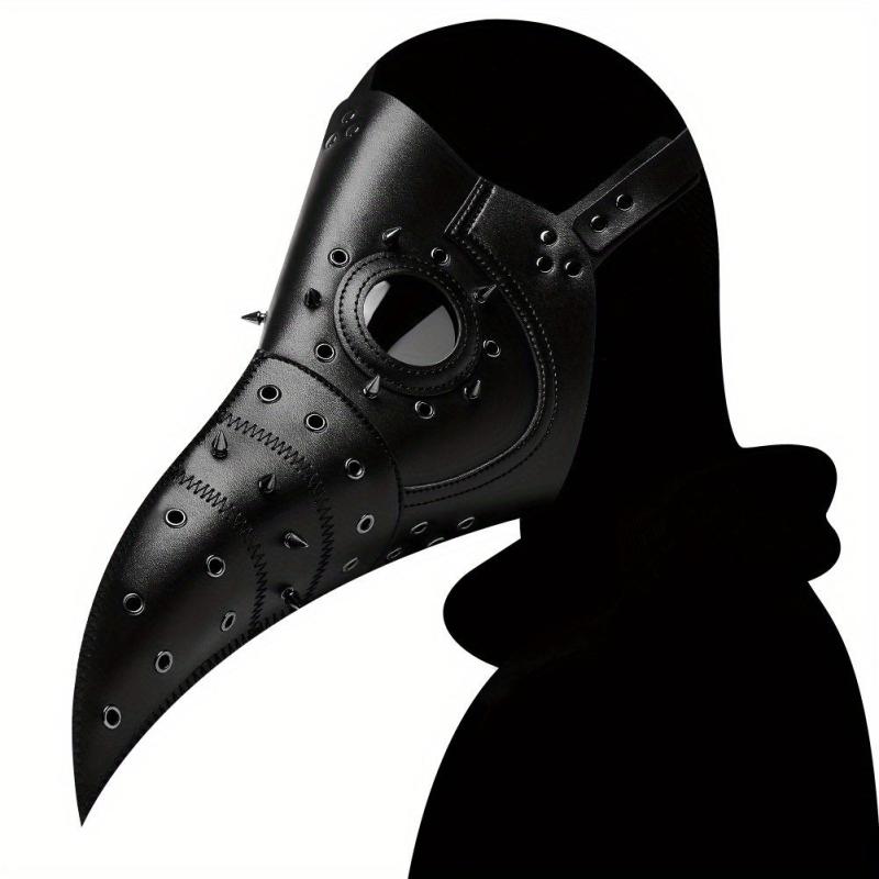 Halloween Cosplay Plague Doctor Mask and Cape Set