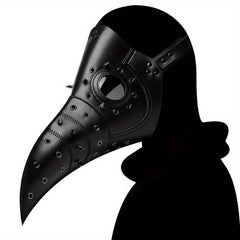 Halloween Cosplay Plague Doctor Mask and Cape Set