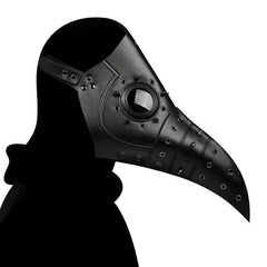 Halloween Cosplay Plague Doctor Mask and Cape Set
