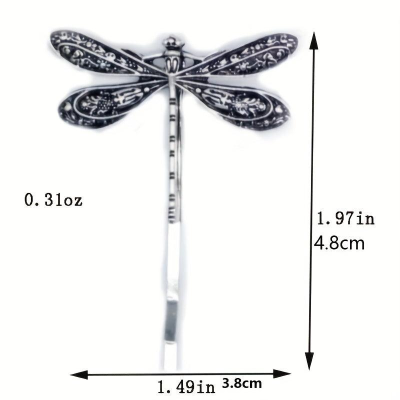 Vintage Dragonfly Hairpins Bridal Headdress Wedding Hair Accessories