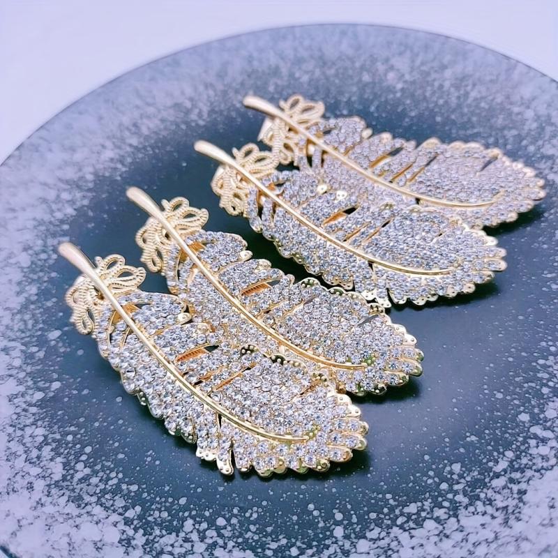 Rhinestone Side Clip Hair Accessory for Women