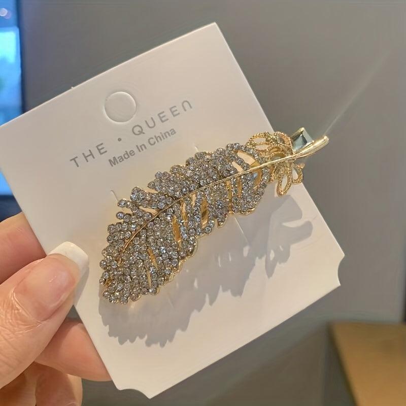Rhinestone Side Clip Hair Accessory for Women