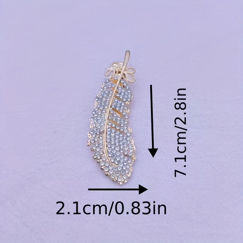 Rhinestone Side Clip Hair Accessory for Women