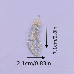 Rhinestone Side Clip Hair Accessory for Women