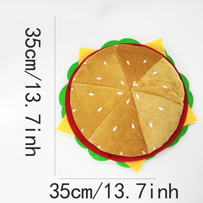 Funny Hamburger Bag Hat European American Style