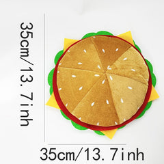 Funny Hamburger Bag Hat European American Style