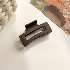1pc Square Hair Clip Casual Hair Accessories