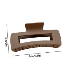 1pc Square Hair Clip Casual Hair Accessories