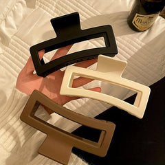 1pc Square Hair Clip Casual Hair Accessories