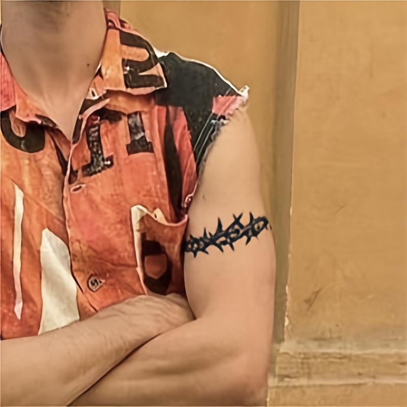 Men's Waterproof Herbal Tattoo Stickers