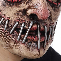 Scary Halloween Mask Horror Headgear Latex Clown Ghost Devil Demon Face