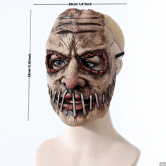 Scary Halloween Mask Horror Headgear Latex Clown Ghost Devil Demon Face
