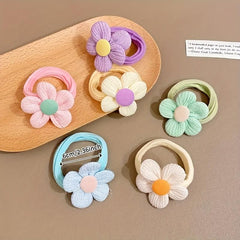12PCS Flower Bow Hair Bands for Girls Women Princess Hair Accessories