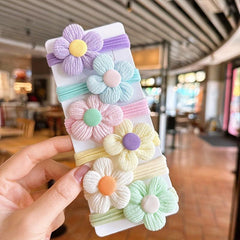 12PCS Flower Bow Hair Bands for Girls Women Princess Hair Accessories