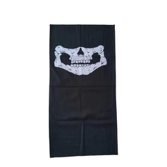 Men's Seamless Multifunctional Magic Bandana Cycling Mask Halloween Props Skull