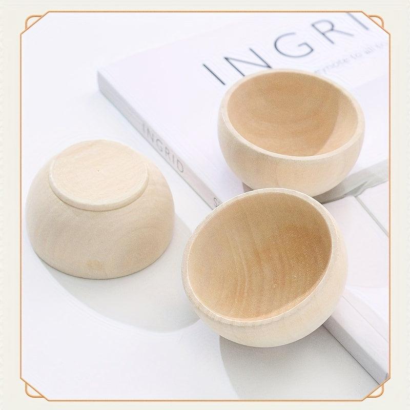 DIY Wooden Bowl Painting Set for Kids