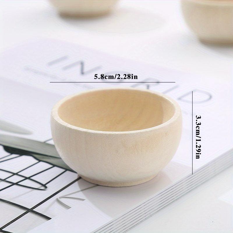 DIY Wooden Bowl Painting Set for Kids