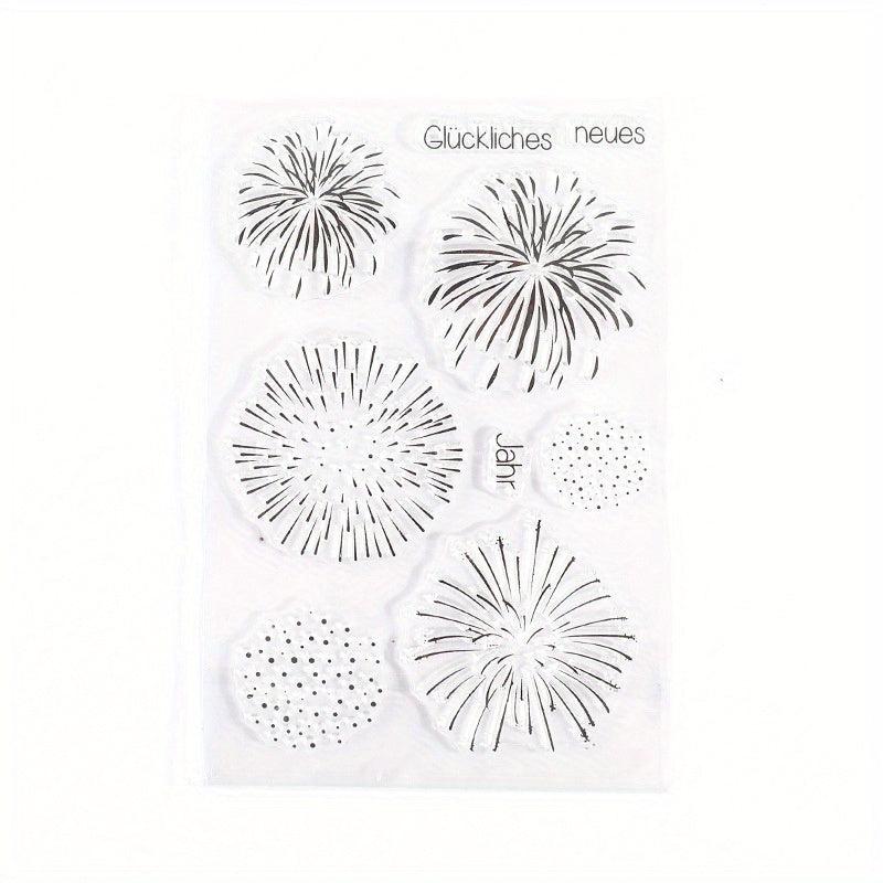 Silicone Stamp Retro Party Series DIY Hand Account Stamp