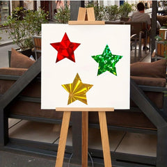 160pcs Star Stickers Roll - Ideal for Parties & Rewards