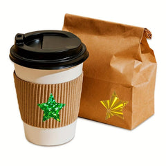 160pcs Star Stickers Roll - Ideal for Parties & Rewards