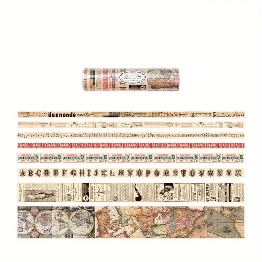 Vintage Decorative Stationery DIY Stickers for Collage Material Planning