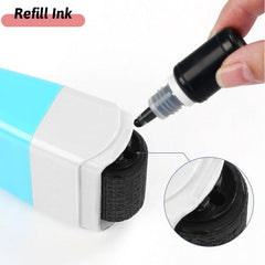 1pc Roller Stamp Set for Identity Protection