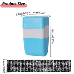1pc Roller Stamp Set for Identity Protection