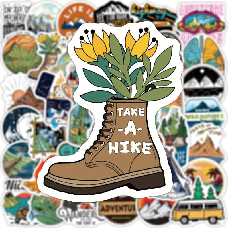 100pcs Cartoon Waterproof Stickers for Skateboard Guitar Luggage Car