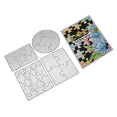 Metal Puzzle Dies For Card Making Jigsaw Cutting Die