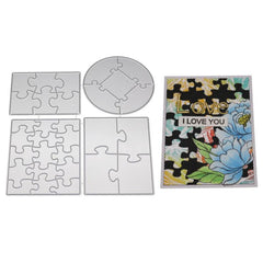 Metal Puzzle Dies For Card Making Jigsaw Cutting Die