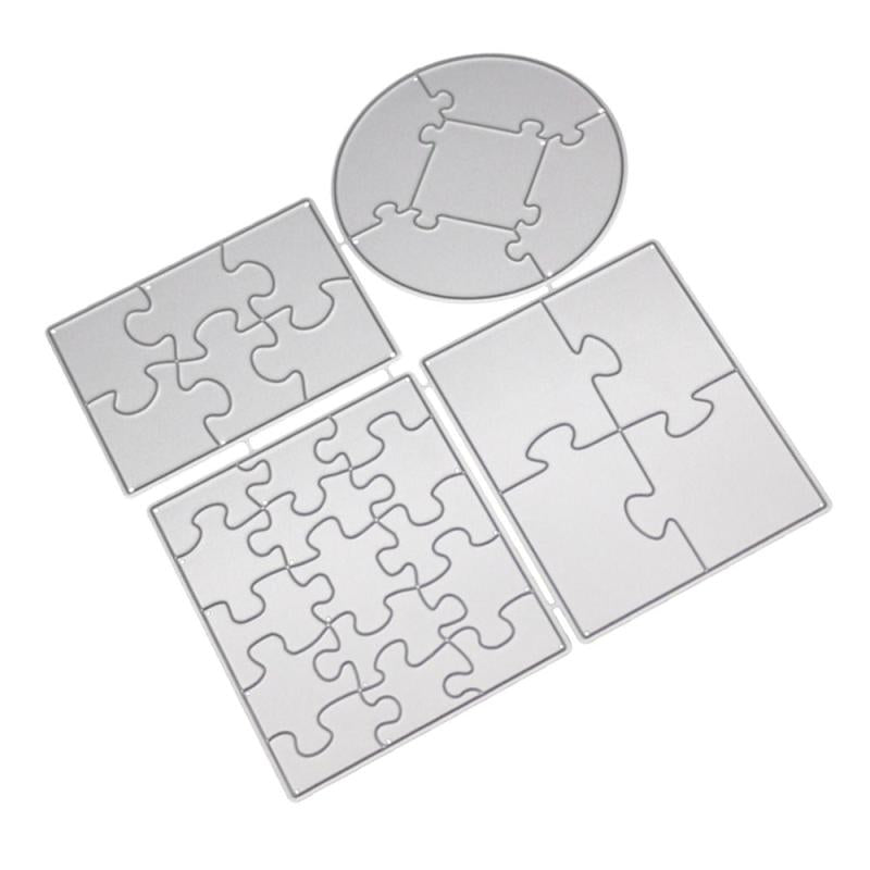 Metal Puzzle Dies For Card Making Jigsaw Cutting Die