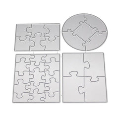 Metal Puzzle Dies For Card Making Jigsaw Cutting Die