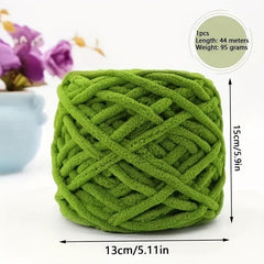 DIY Knitting Wool Ball Scarf Line Slippers Line Soft Thick Crochet Yarn