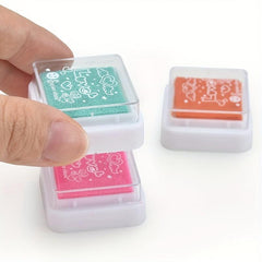 24 Colors Stamp Pad Set for Paper Craft, Fingerprint Scrapbook, Painting