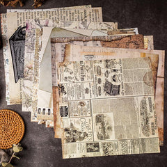 20 Sheets Retro Ballet Journal Paper for DIY Tools