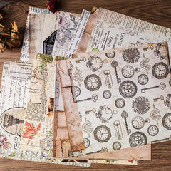20 Sheets Retro Ballet Journal Paper for DIY Tools