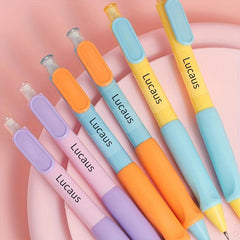 60pcs Transparent Name Sticker Customized Cartoon Stickers 3x1 Waterproof Labels