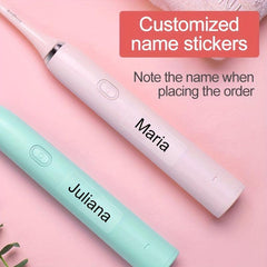 60pcs Transparent Name Sticker Customized Cartoon Stickers 3x1 Waterproof Labels