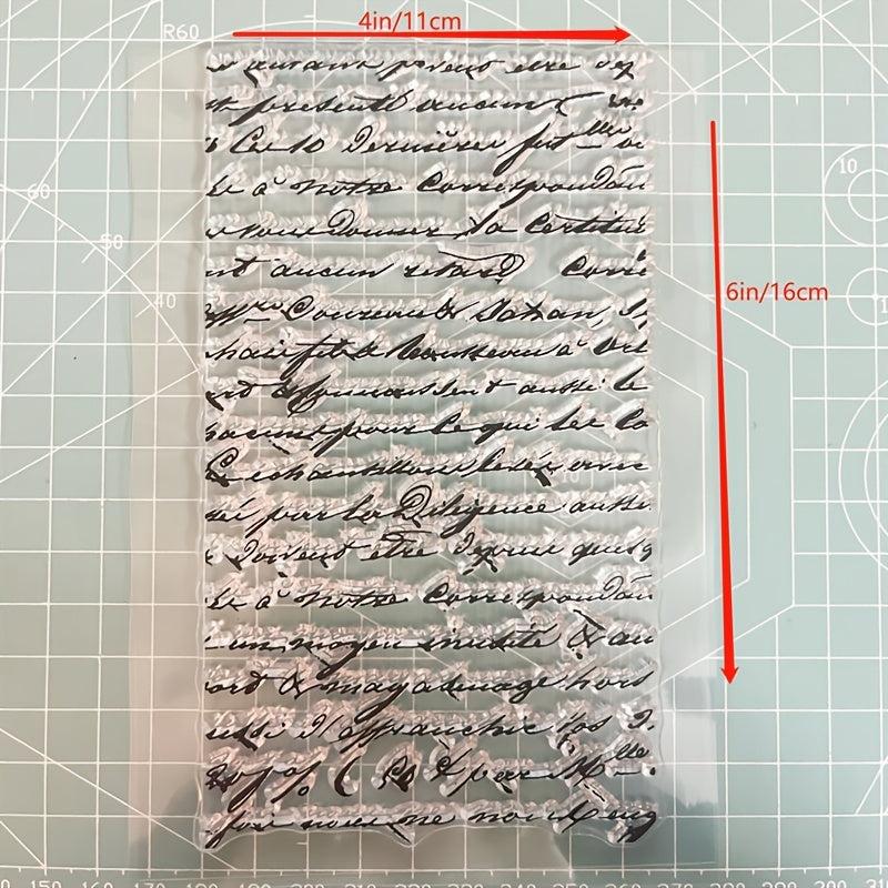 Transparent Silicone Stamp Background