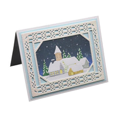 Tree Castle Metal Cutting Dies for Card Making Scrapbooking
