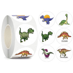 500 Dinosaur Stickers Educational Rewards