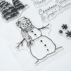 1pc Cartoon Clear Stamp for Journal & Stationery - Student Stamp for Card Making