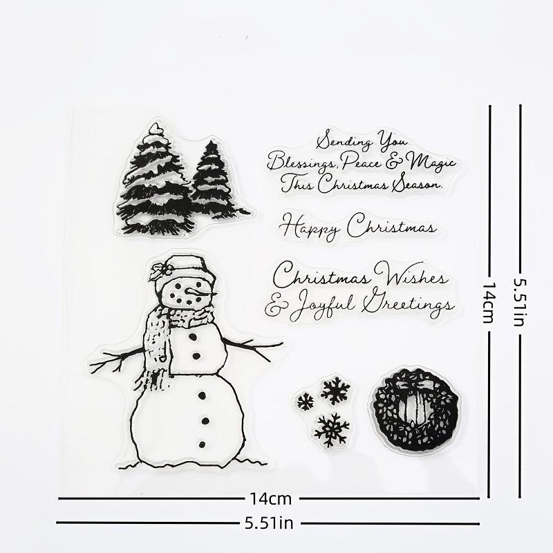 1pc Cartoon Clear Stamp for Journal & Stationery - Student Stamp for Card Making