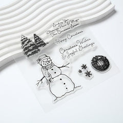 1pc Cartoon Clear Stamp for Journal & Stationery - Student Stamp for Card Making