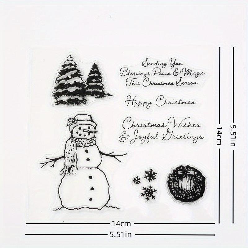 1pc Cartoon Clear Stamp for Journal & Stationery - Student Stamp for Card Making