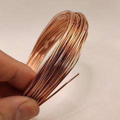 Copper Wire 19 Gauge Rust Resistant for Jewelry Making & Crafts