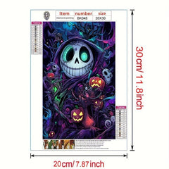Halloween Diamond Painting DIY Kit - Home Decor Hanging Painting