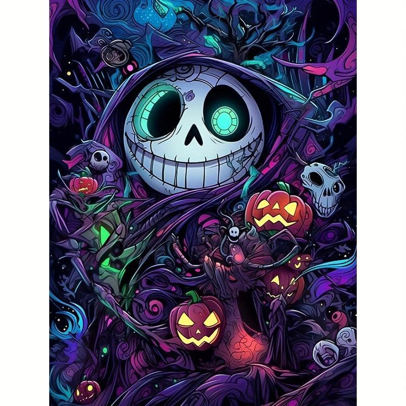 Halloween Diamond Painting DIY Kit - Home Decor Hanging Painting