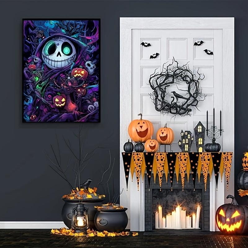 Halloween Diamond Painting DIY Kit - Home Decor Hanging Painting