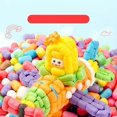 500pcs DIY Corn Grain Sticky Painting Set